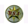 Emblemas Deposito BSA Bantam-B40 (Dorado-Plata)