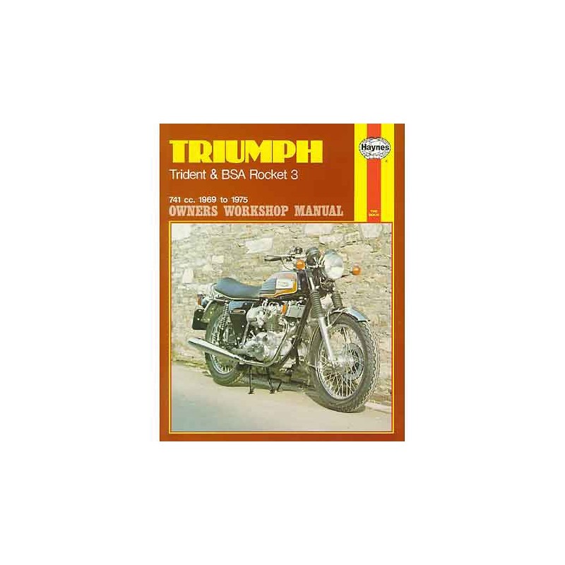 Manual Haynes Triumph & BSA Triples   1969-75