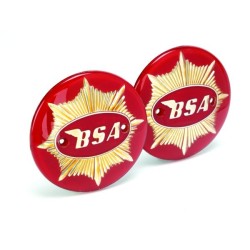 Emblemas Deposito BSA Gold Star (Rojo-Dorado) 1948 -69
