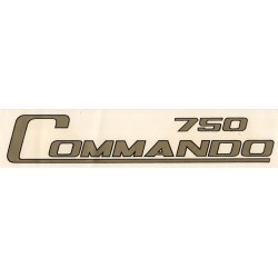 Transfer Tapas Laterales Norton Commando 750
