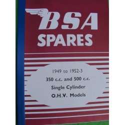 Despiece BSA B31, B32, B33 Y B34