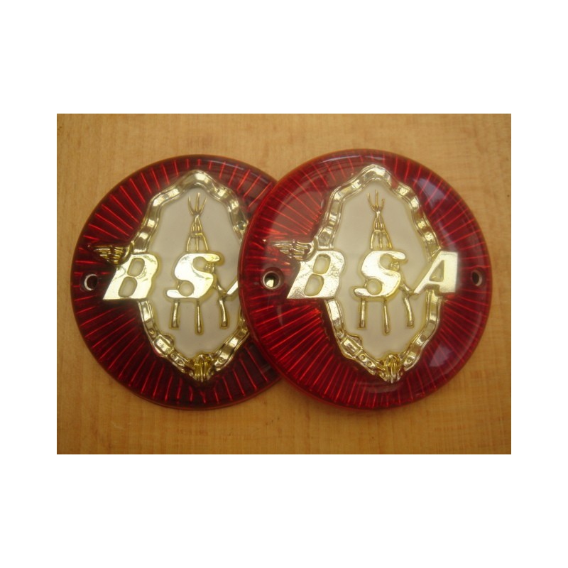 Emblemas Deposito BSA Rifles (Rojo-Dorado) 1957-62