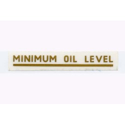 Transfer Minimun Oil Level Dorado