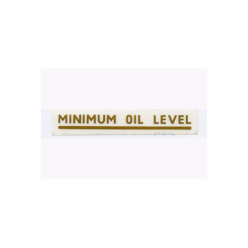 Transfer Minimun Oil Level Dorado